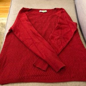 Red Loft Sweater